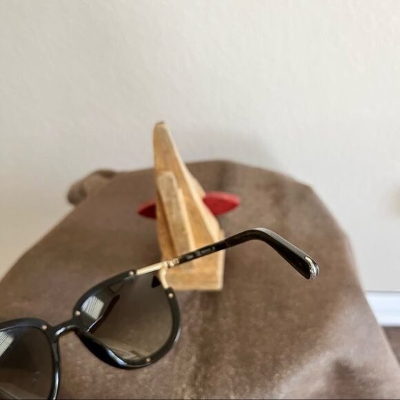 CHLOE Jayme Cut Out Round Rimmed Metal Sunglasses
